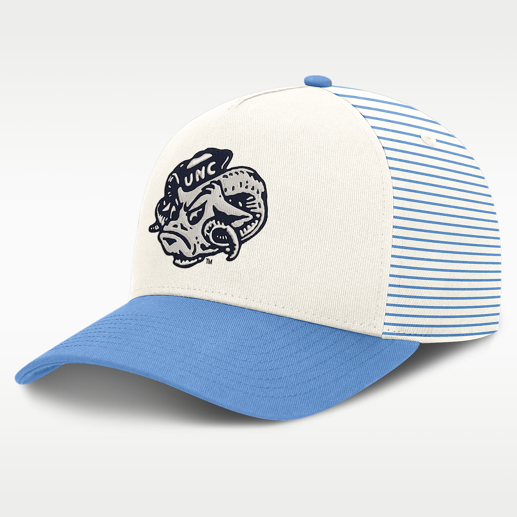 【新品未使用】Nike Trail Dri-FIT キャップ ネイビー/ブルー North Carolina Rise Men's Nike Dri-FIT College A-Frame Adjustable